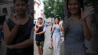 A GOOD WET WALKING TOUR on Super Heavy Rain in North Fairview Philippines #4k  #metromanilawalk