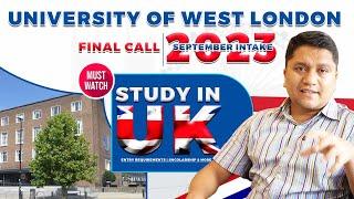 Study at University of West London Full details