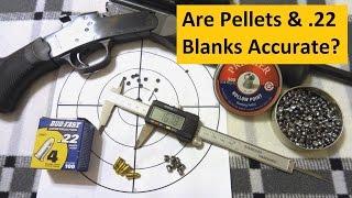 Pellets & .22 Nail Gun Blanks; Accurate?