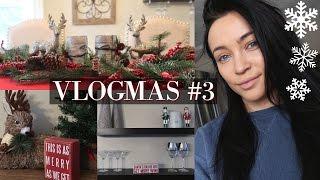 VLOGMAS #3: DINING ROOM DECOR + MORE | Stephanie Ledda