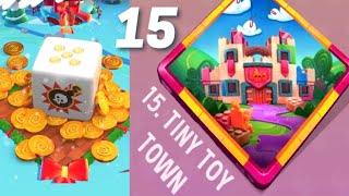 Dice Dreams 15 Tiny Toy Town Gameplay Walkthrough iOS Android Hack