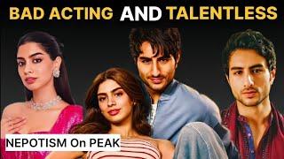 IBRAHIM ALI KHAN AND KHUSHI KAPOOR BAD ACTING SKILLS  | #ibrahimalikhan #video #khushikapoor #viral