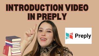 INTRODUCTION VIDEO IN PREPLY| Teacher Mary|