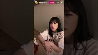 [최예나 인스타 라이브] 자기가 왜 스파이더맨이 아닌건지 생각한 예나(feat. 채원이 근황)