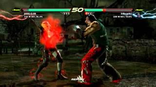 Tekken 6: SADIC-CLON (A.King) vs S-Maveriko (Nina) - HD