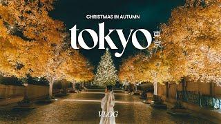 Christmas and autumn in tokyo vlog | christmas market, pokemon exhibition, foliage spot, azabudai