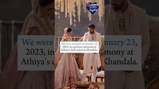 KL Rahul & Athiya Shetty love story️#klrahul #athiyashettyklrahul #trending #bollywood #cricket