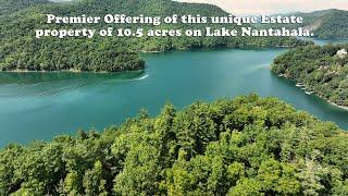 Reflection | 10.5 Acres on Nantahala Lake Aerial View