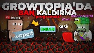 GROWTOPİA BAN KALDIRMA !!!  PROGRAMSIZ TEK ÇÖZÜM