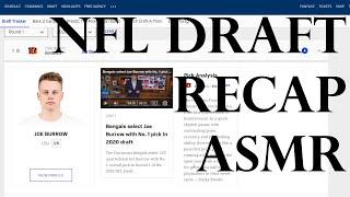 2020 NFL Draft Discussion - Round 1 (Whispered Football ASMR for Relaxation)