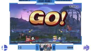 2-D (Ryu) vs Adrian (Ness) - Smash 4 Singles