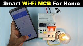 Smart Wi-Fi MCB Breaker that can be Turn ON and OFF by Mobile & Alexa @ElectricalTechnician