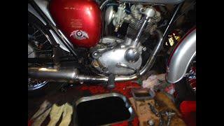 Triumph Tiger Cub [Bantam Cub] 7 Oil change topics discussed, applies to many other machines also.