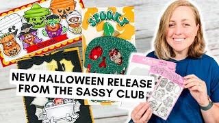 New Halloween Release from The Sassy Club [3 Card Ideas!]