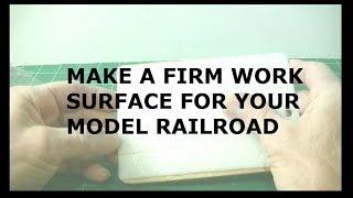 MODEL RAILROAD WORK TABLE PLATFORM