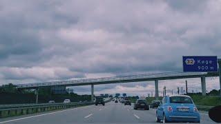 Motorway Drive in SummerKøge to Næstved | Almir Jan| #denmark#fun  #copenhagen#europe#travel