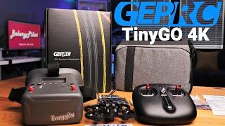GEPRC Tiny GO 4K Unboxing | The BEST RTF Drone That's not Perfect!