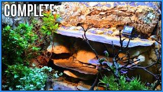 The New Reptile Enclosure is Finished! Bioactive Vivarium Build | How to Set Up a Vivarium #4