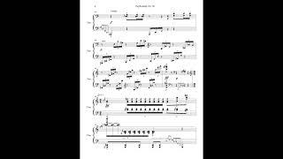 Dylan Thomas David - Psychonaut for Piano, Op. 46 (2023) [Score-Video]