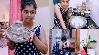 ಪೂಜೆ ವ್ಲಾಗ್ | How To Clean Silver Pooja items at Home easily | Morning pooja Routine vlog #Dailyvlog