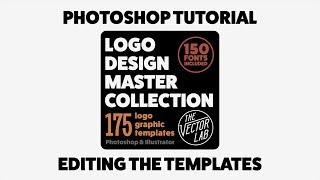 Customizing Logo Templates in Photoshop