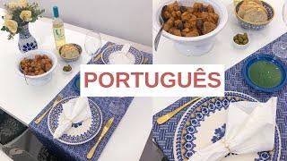 JANTAR COMPLETO PORTUGUÊS: Entrada, Prato Principal e sobremesa! | Natália Hollup