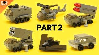 Lego Micro Military Mini Vehicles - Part 2 (Tutorial)