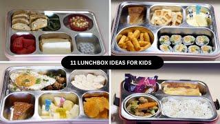 11 LUNCHBOX IDEAS FOR KIDS | Quick and easy recipes for busy mornings