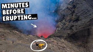 WE CLIMBED AN ACTIVE VOLCANO (and it erupted)