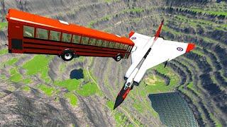 Cars vs Massive Airplanes The New Avro Arrow - BeamNG.drive