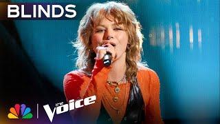 Lilli Doll Takes the Spotlight with Blondie's "Heart of Glass" | The Voice Blind Auditions | NBC