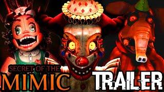 FNAF Secret of the Mimic Gameplay Trailer! - (Reaction and Analysis)