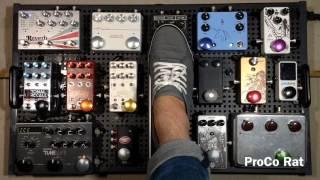 Curtis' Temple Audio Trio 28 Pedalboard Demo