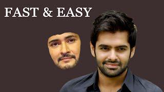 এক জনের মুখে অন্য জনের মুখ লাগানো | FAST & EASY Swap Faces In Photoshop