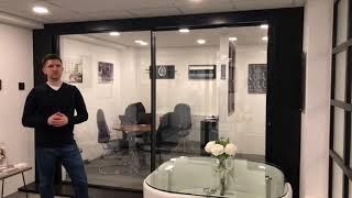 Cherwell Windows showroom tour - InfiniGlide3 Sliding door