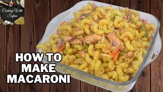 How To Make Macaroni | Macaroni Recipe Cooking with Safina