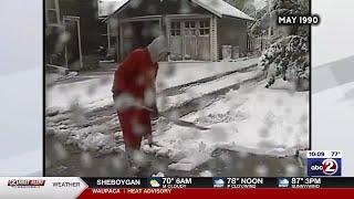 ACTION 2 NEWS REWIND: May snowstorm causes damage in Winnebago County (1990)