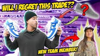 TRADING MY BIGGEST GRAIL FOR A ONCE IN A LIFETIME SNEAKER! + NEW GIRL.