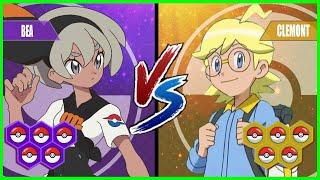 Pokémon Battle Pedia: Bea Vs Clemont