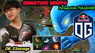 23savage [Morphling] Carry SIGNATURE HERO PERSPECTIVE FULLGAME 7.37E Patch Update Dota 2