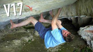 I Tried Barefoot Charles' 9A Crack Boulder