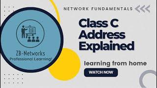 Class C Address Explained | Network Fundamentals