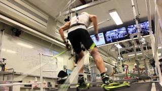 Action at the Swedish Winter Sports Research Centre