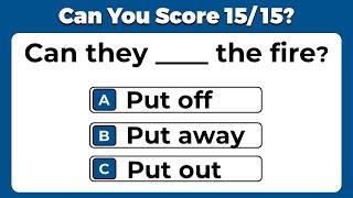 CAN YOU PASS THIS PHRASAL VERBS QUIZ? - | Phrasal Verbs With PUT in English.