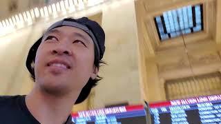 djelf7 stops by the Weekly Assange vigil at Grand Central