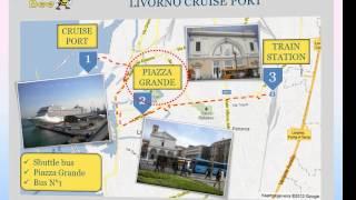 The Livorno cruise port