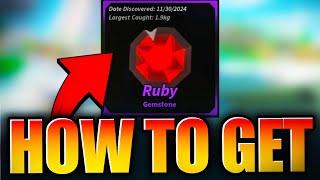 How To Get Ruby In Fisch Roblox | Ruby Gemstone Guide