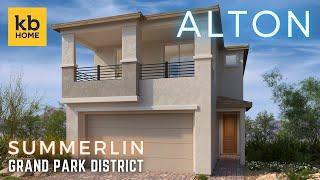 West Summerlin New Home Community The Landings at Alton by KB Home in Grand Park District, Plan 2090