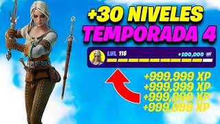 [MAPA de XP] Como *SUBIR RAPIDO DE NIVEL* en FORTNITE 2024 *BUG de EXPERIENCIA* Temporada 4 XP BUG