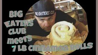 Big Eaters Club VS Cinnamon Roll